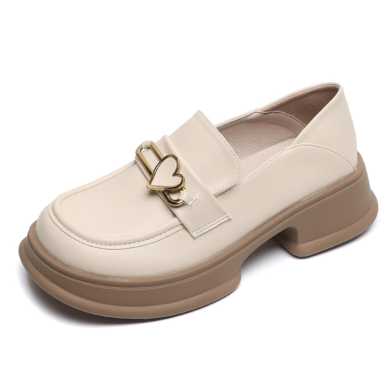 Women Stylish Casual Thick Soled Loafers-RAIIFY