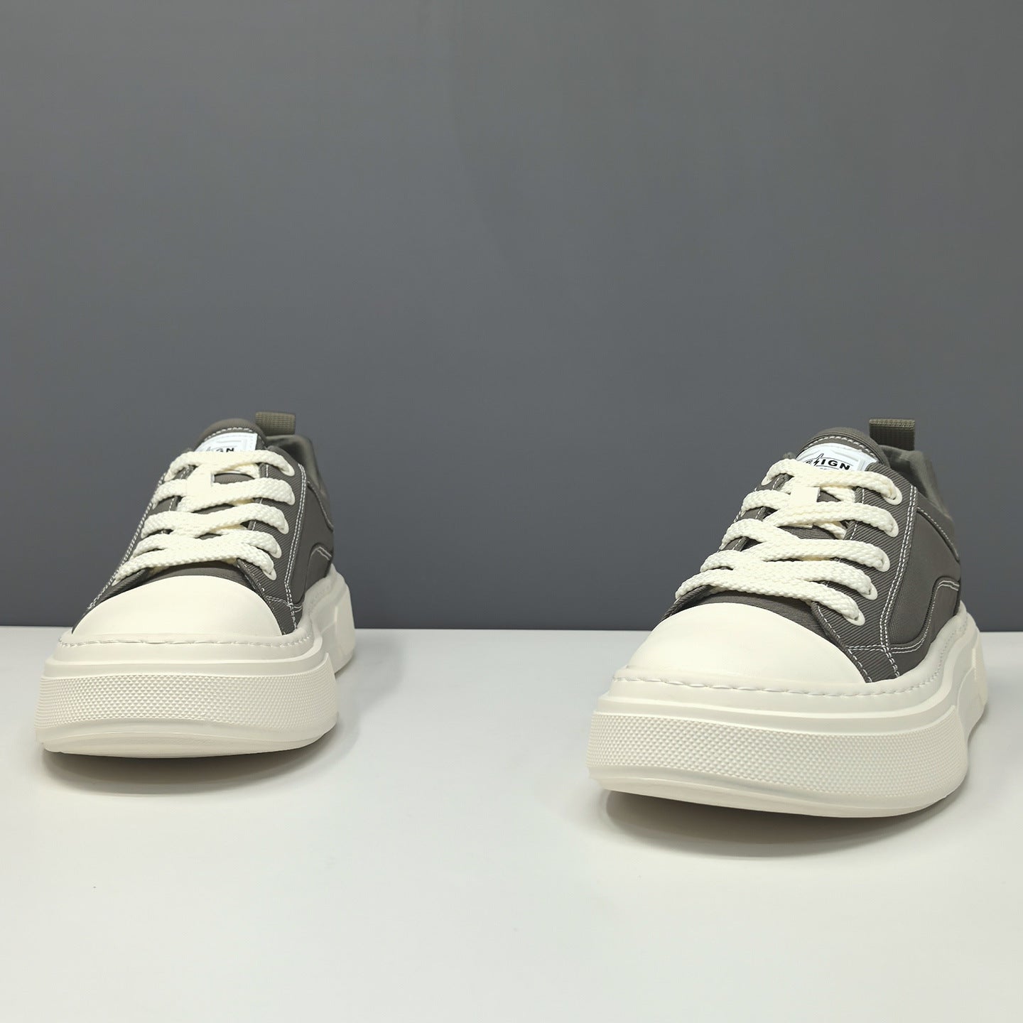 Men's Minimalist Breathable Canvas Flat Casual Shoes-RAIIFY