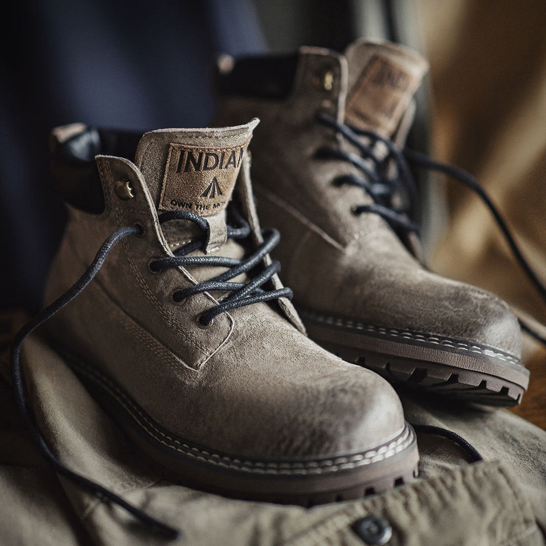 Men's Vintage Leather Casual Ankle Boots-RAIIFY