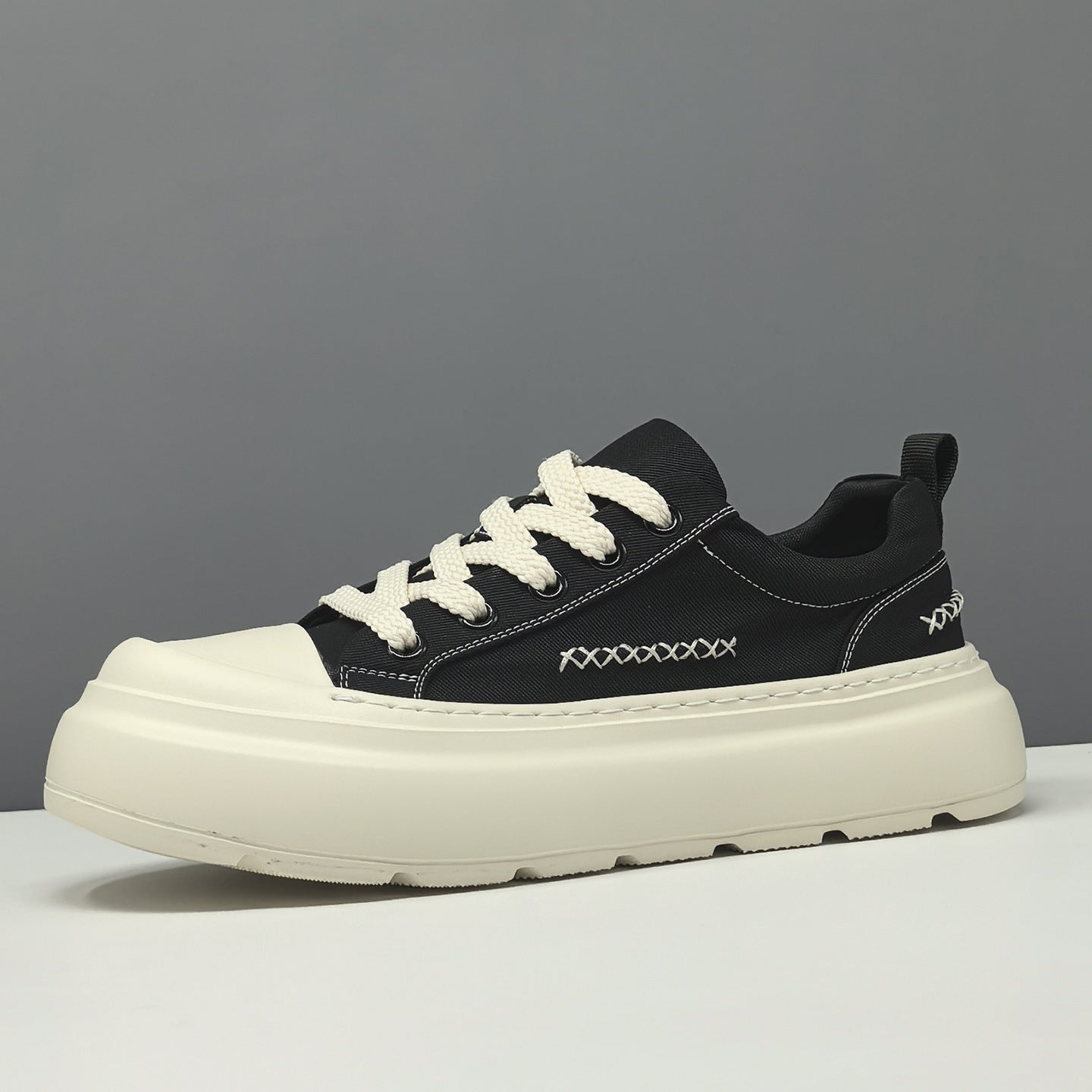 Men's Versatile Stylish Canvas Thick Soled Casual Shoes-RAIIFY