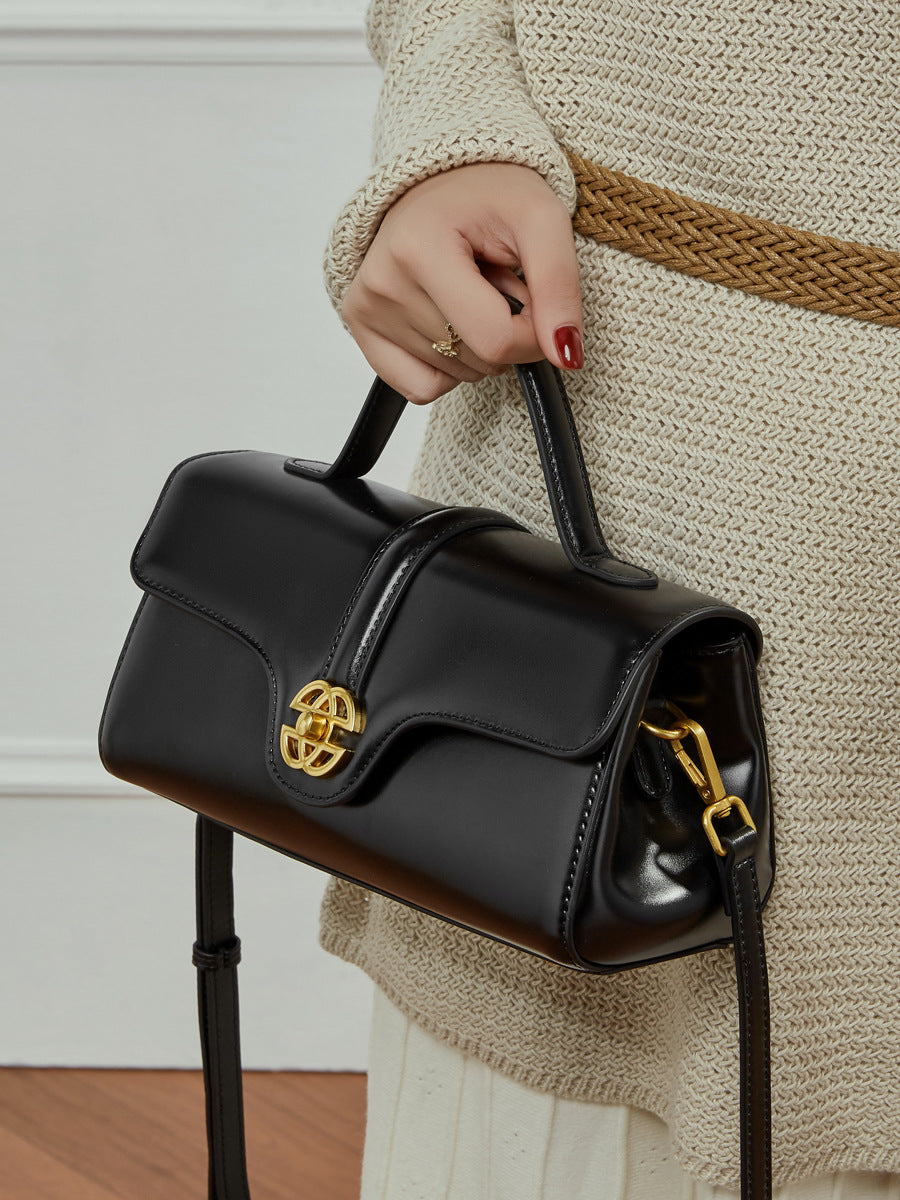 Women’s Genuine Leather Retro Crossbody Bag-RAIIFY