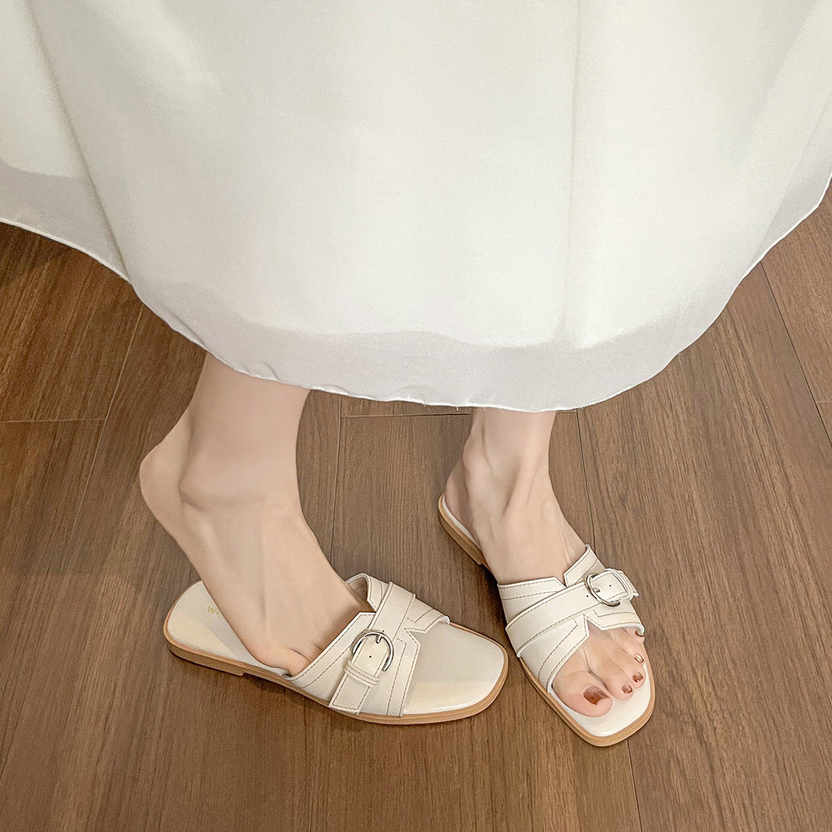 Women's Fashion Elegant Soft Casual Slides-RAIIFY