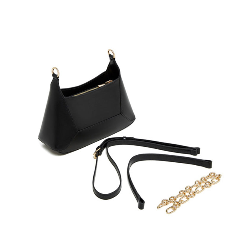 Women Minimalism Fashion Leather Shoulder Bag-RAIIFY