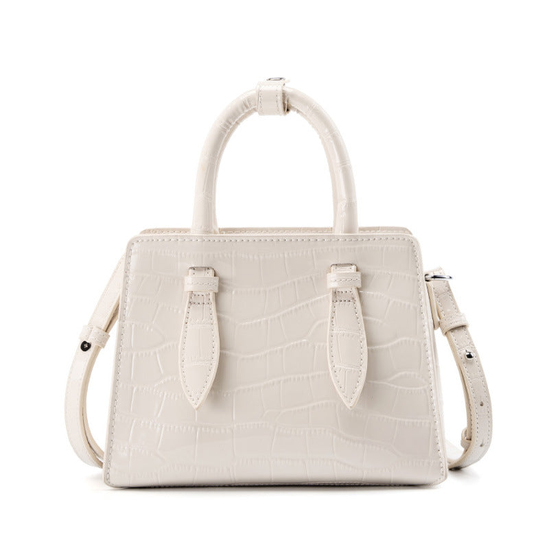 Women Retro Embossed Cowhide Leather Casual Purse-RAIIFY
