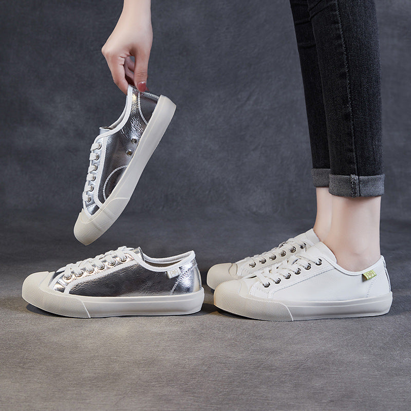 Women Fashion Minimalist Soft Casual Skate Sneakers-RAIIFY