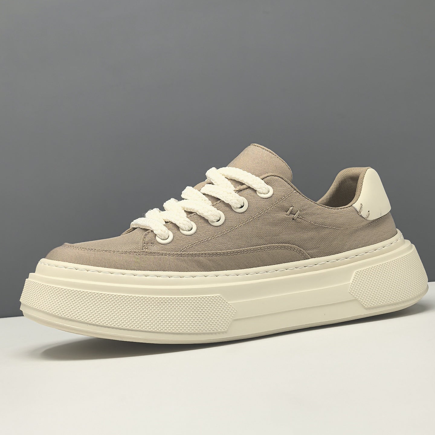 Men's Fashion Breathable Canvas Thick Sole Casual Board Shoes-RAIIFY