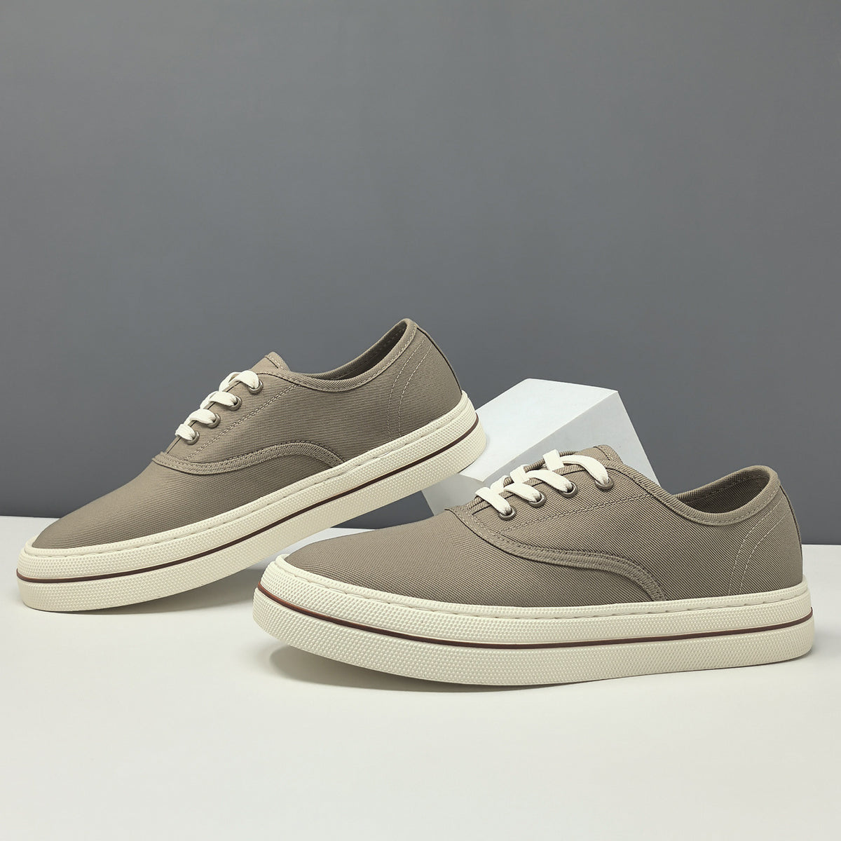 Men's Minimalist Flat Casual Breathable Canvas Shoes-RAIIFY