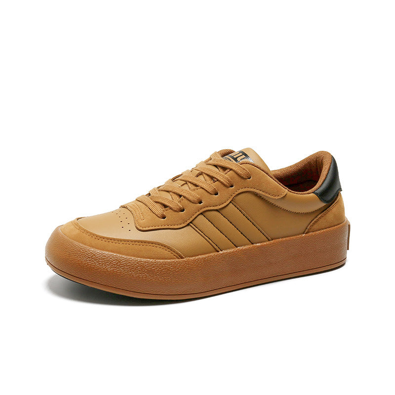 Men Fashion Breathable Leather Casual Sneakers-RAIIFY