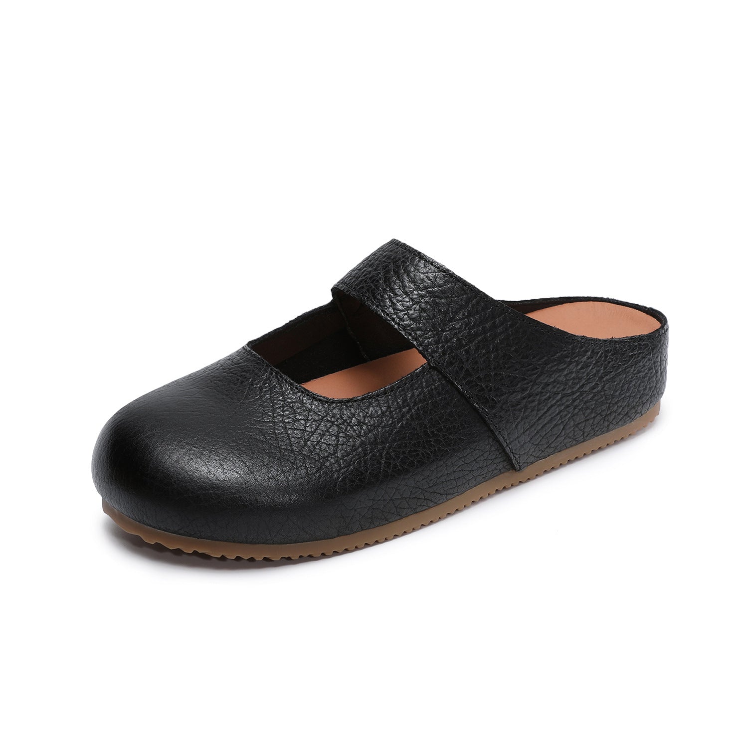 Women's Genuine Leather Slip-On Birkenstock Style Mules-RAIIFY