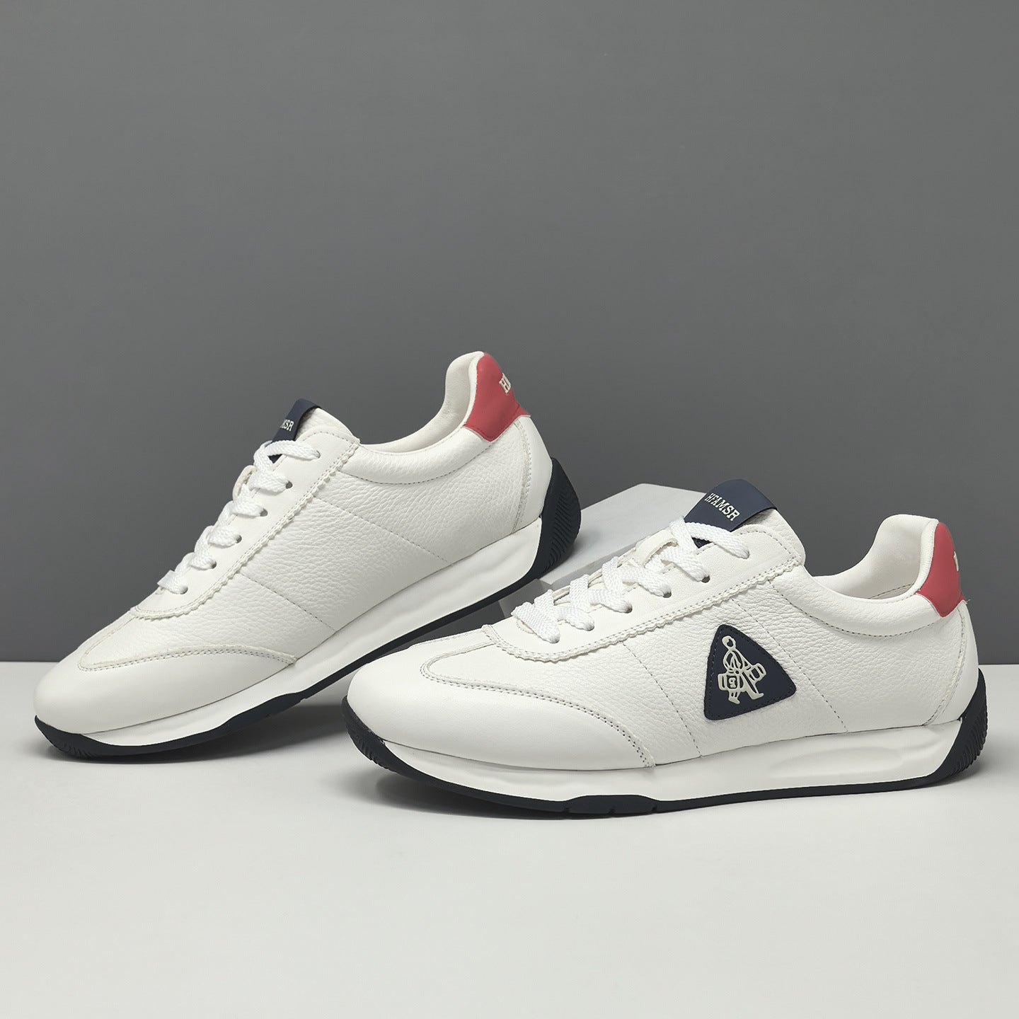Men's Stylish Leather Comfort Casual Training Sneakers-RAIIFY