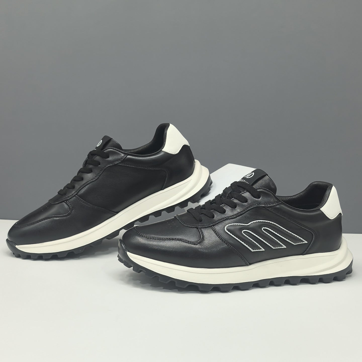 Men's Top Grain Cowhide Fashion Casual Shoes-RAIIFY