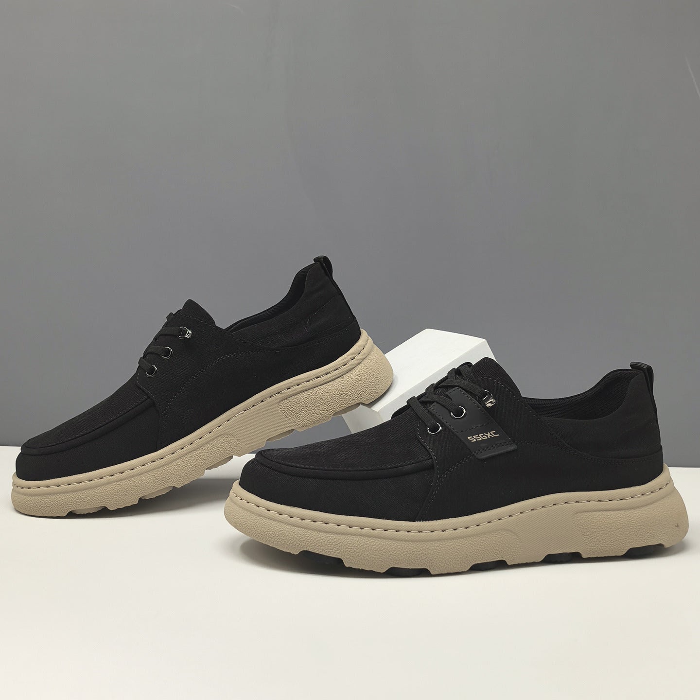 Men's Minimalist Canvas Slip-on Casual Shoes-RAIIFY