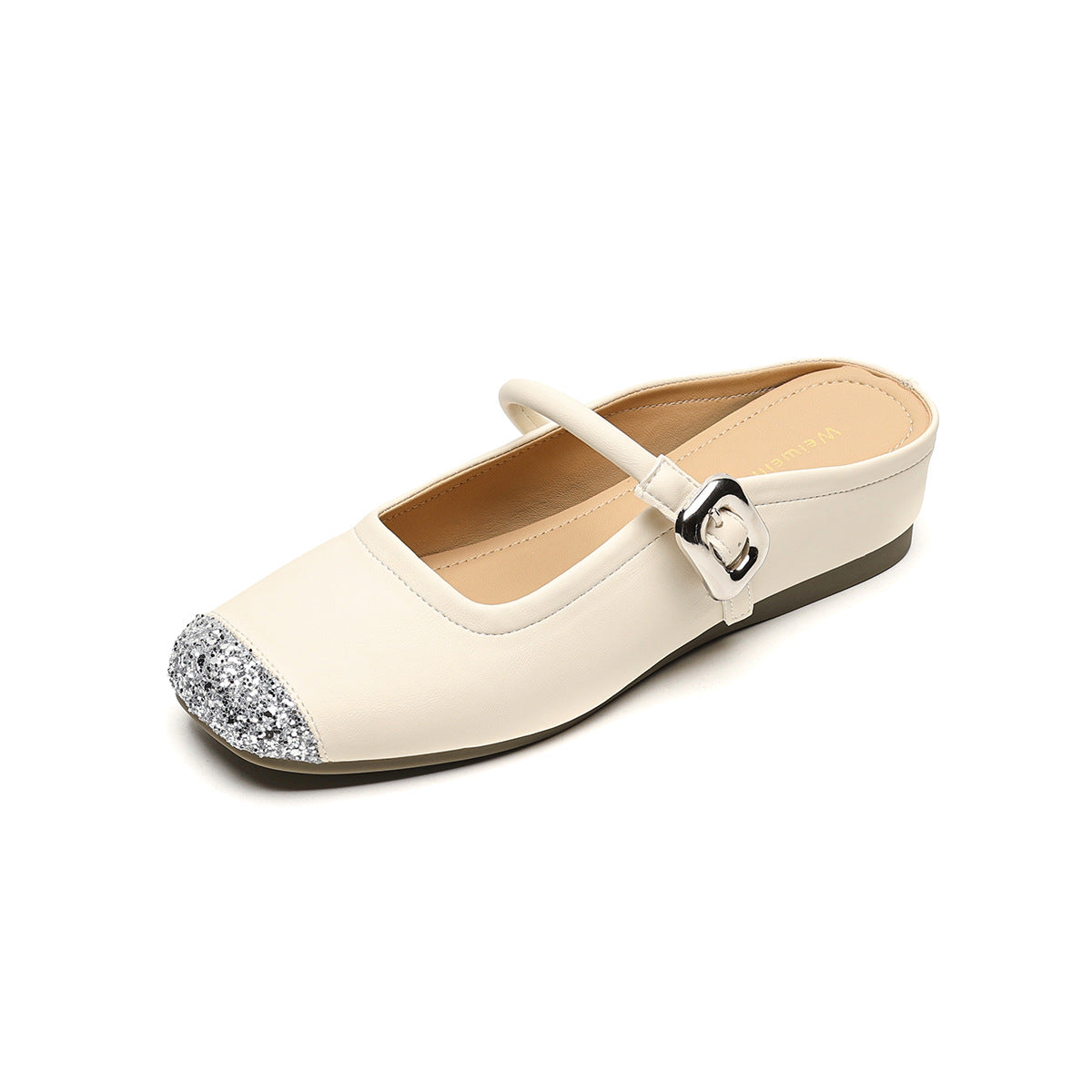 Women Casual Soft Leather Flat Mules-RAIIFY