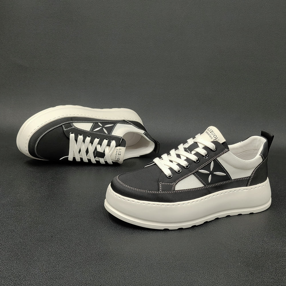 Men Fashion Breathable Canvas Casual Sneakers-RAIIFY