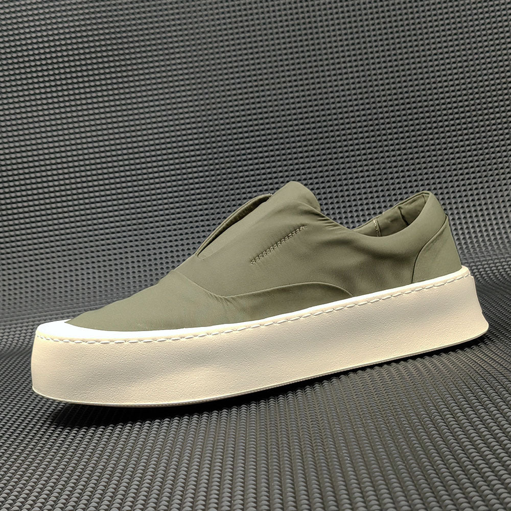 Men Minimalist Breathable Canvas Flat Slip-on Casual Shoes-RAIIFY