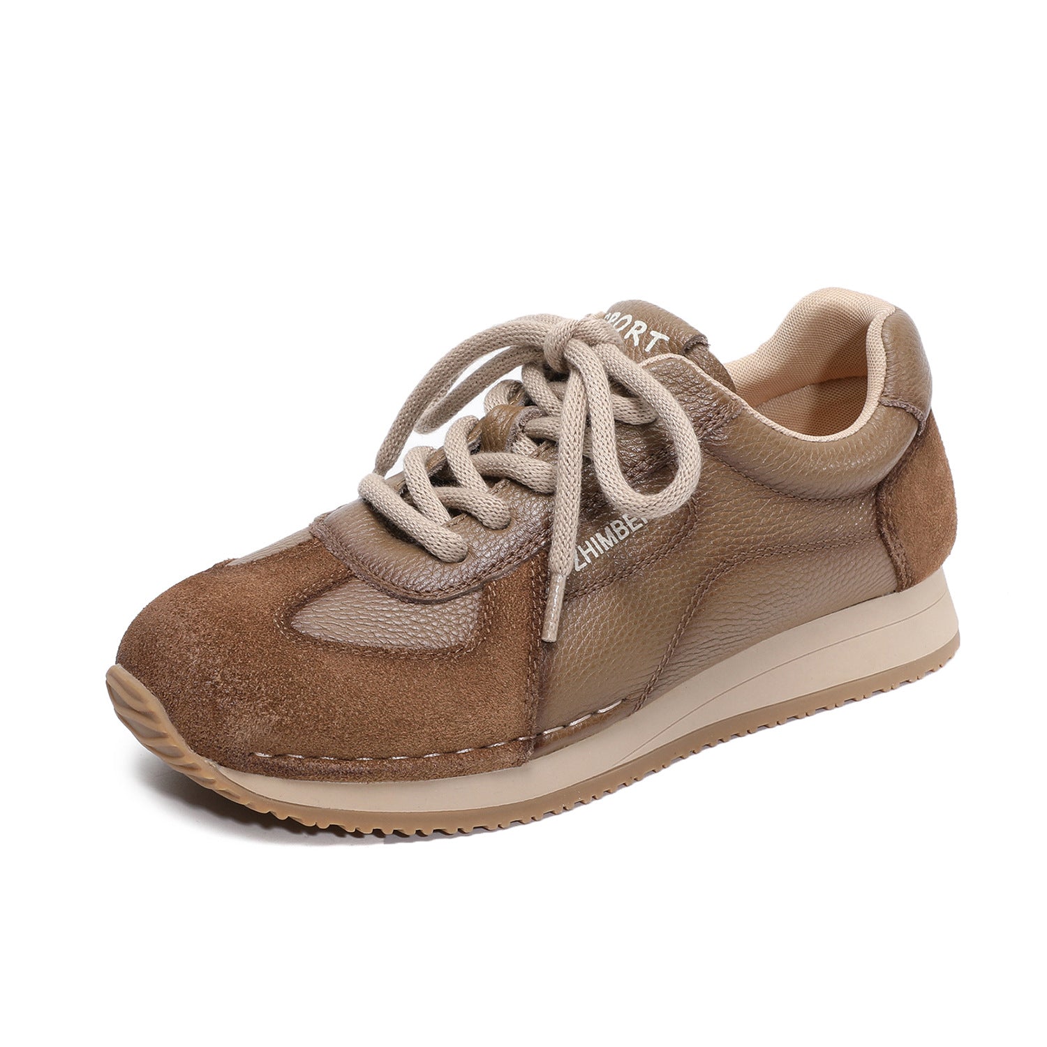 Women's Retro Quilted Leather Casual Sneakers-RAIIFY