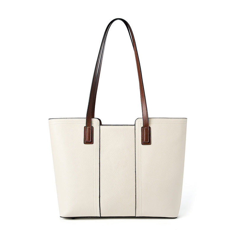 Women Fashion Luxury Leather Shoulder Tote Bag-RAIIFY