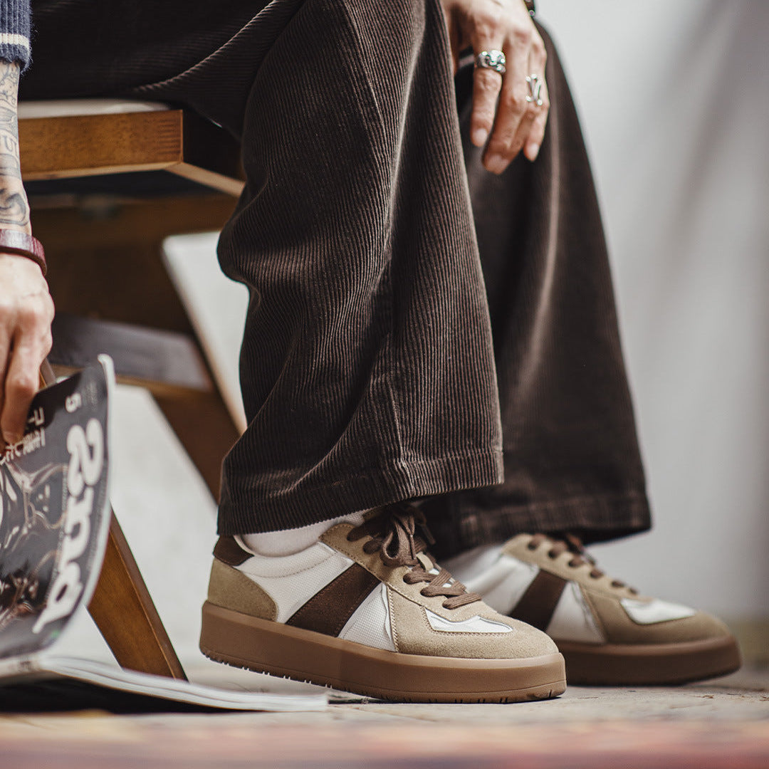 Men's Breathable Canvas Fashion Casual Court Sneakers-RAIIFY