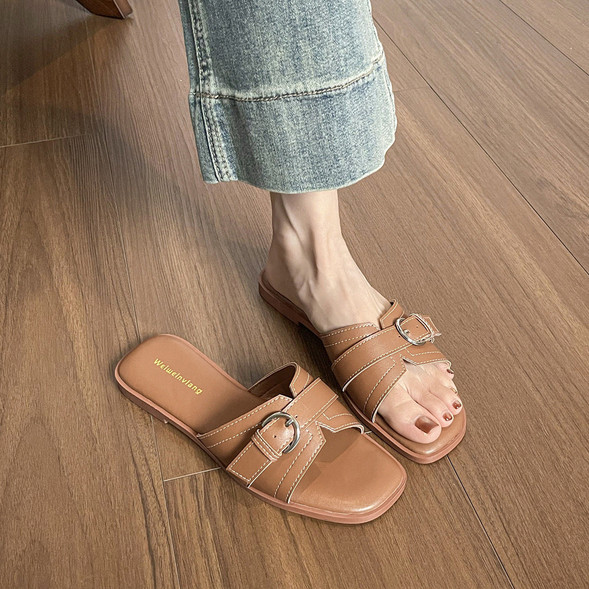 Women's Fashion Elegant Soft Casual Slides-RAIIFY