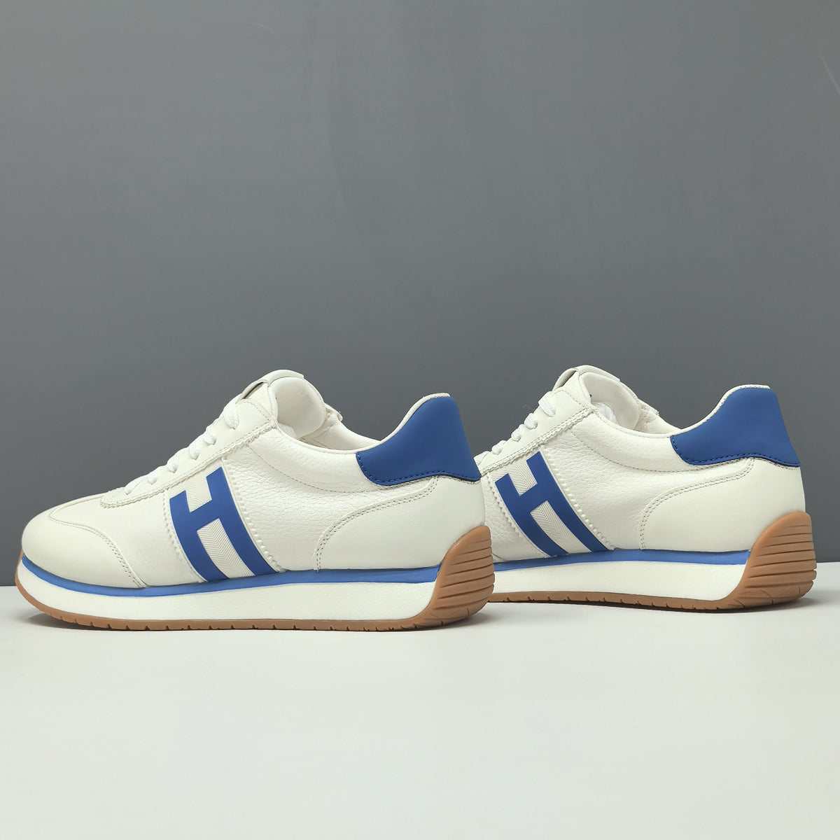 Men's Chic Fashion Quilted Leather Casual Sneakers-RAIIFY