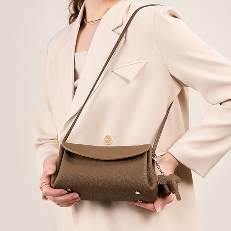 Women Casual Minimalist Soft Leather Clutches Bag-RAIIFY
