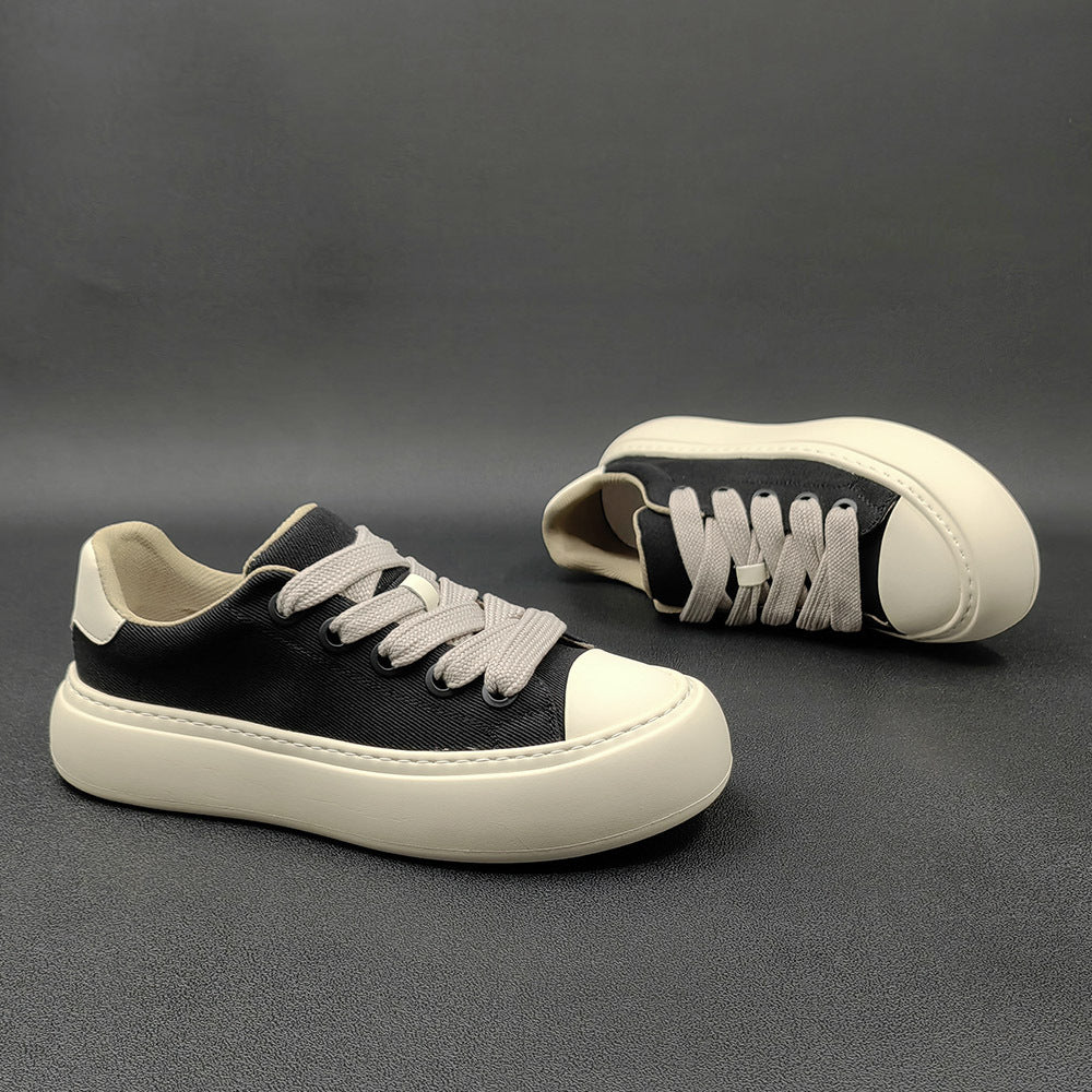 Men Minimalist Fashion Canvas Breathable Casual Sneakers-RAIIFY