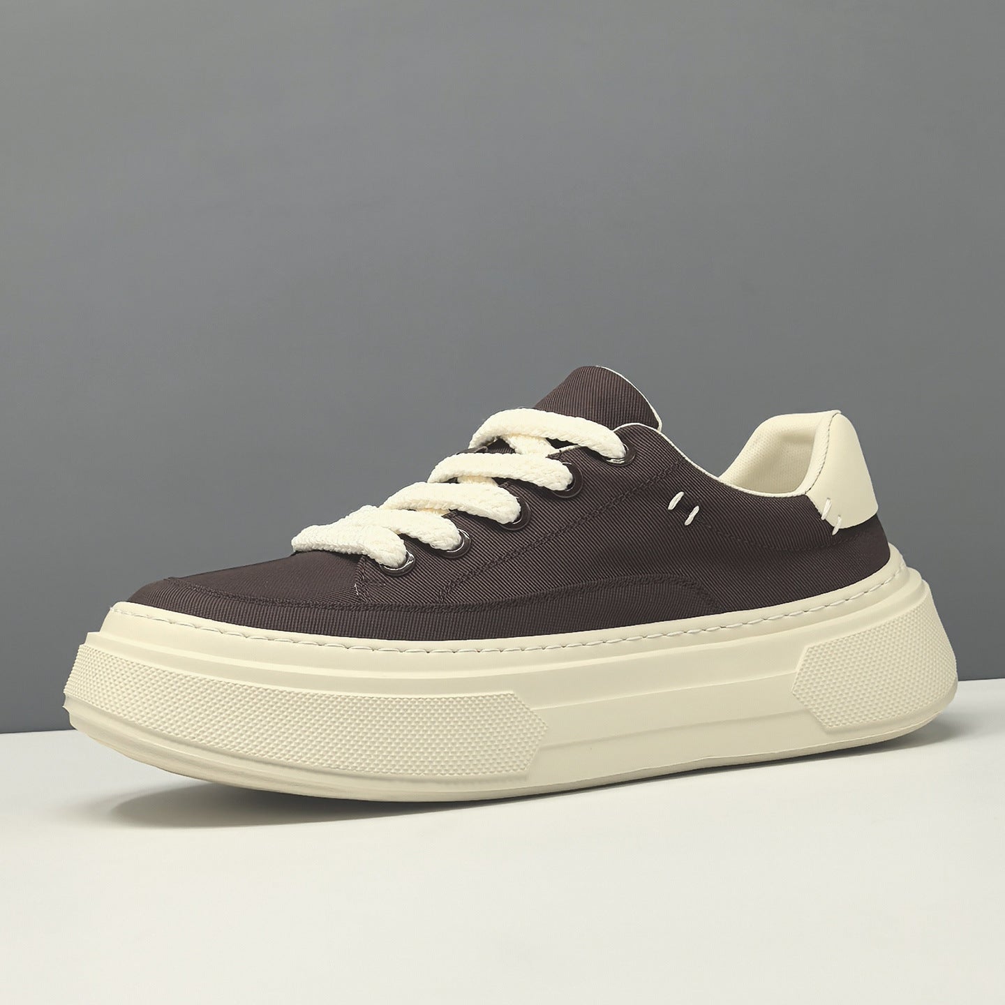 Men's Fashion Breathable Canvas Thick Sole Casual Board Shoes-RAIIFY