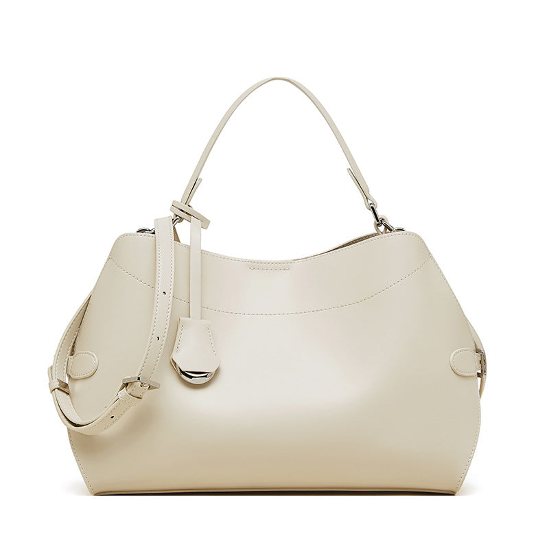 Women's Plain Leather Fashion Satchel Bag-RAIIFY