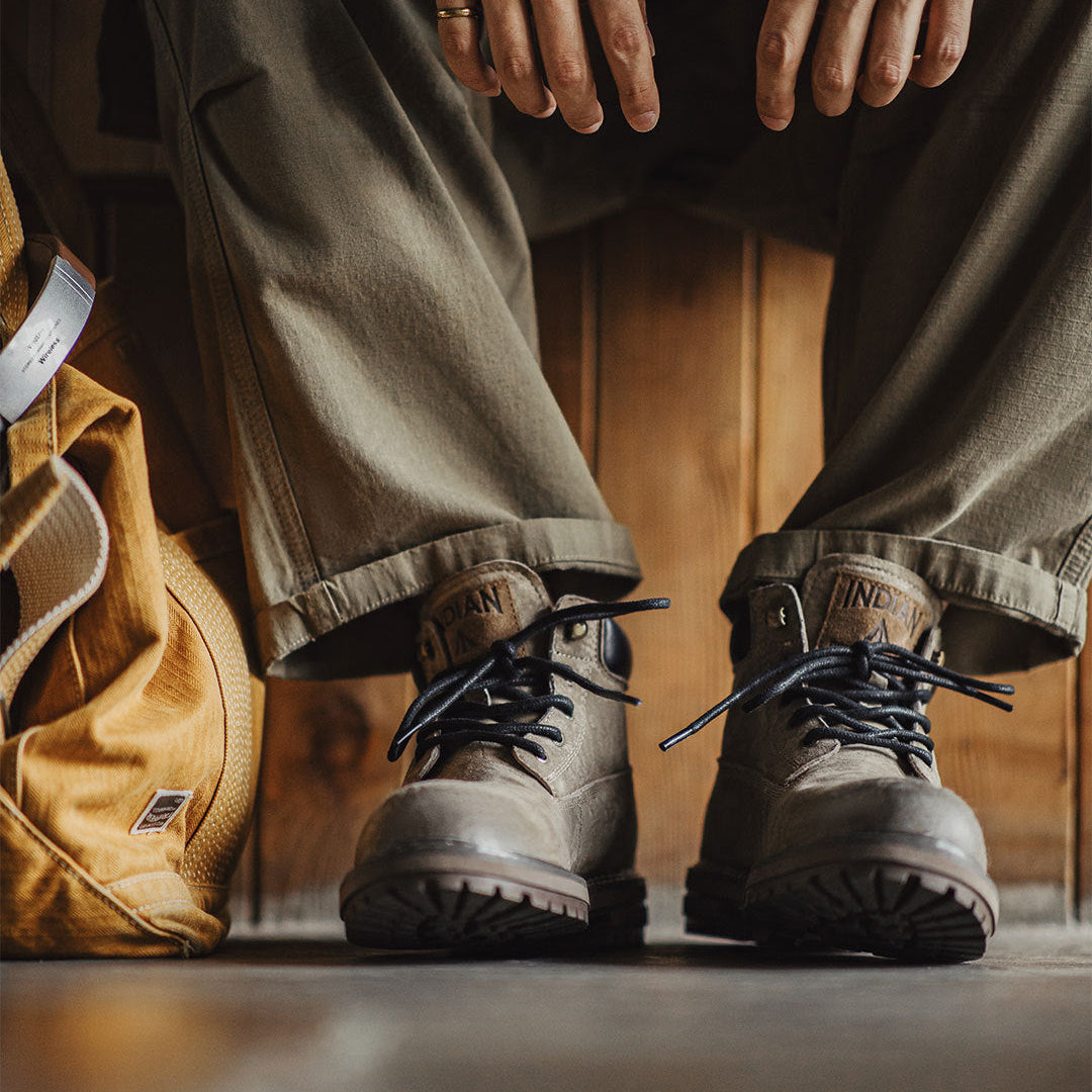 Men's Vintage Leather Casual Ankle Boots-RAIIFY