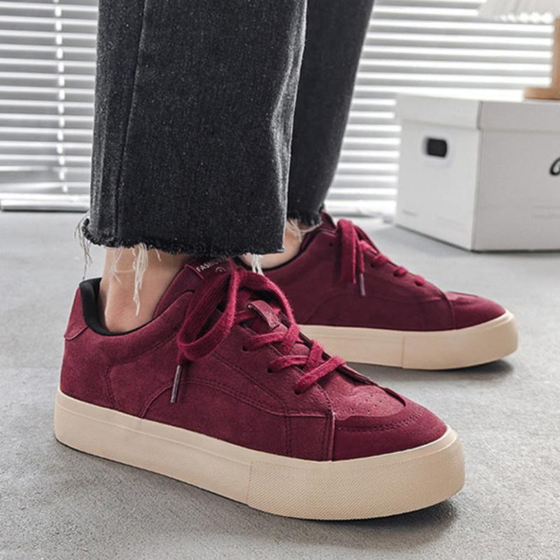 Men Fashion Minimalism Breathable Flat Casual Skate Shoes-RAIIFY