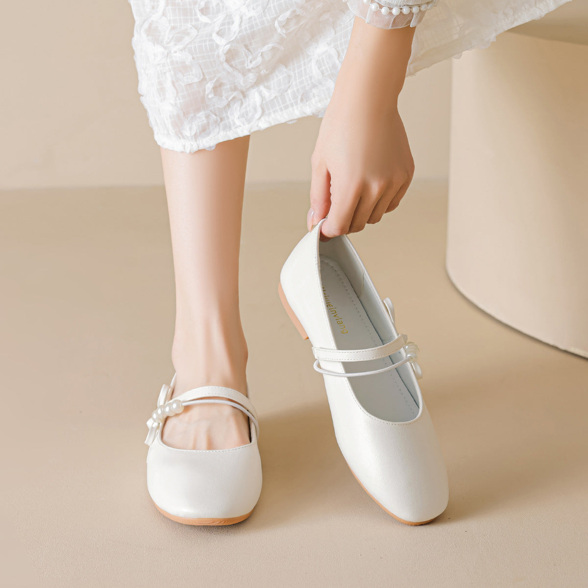 Women's Soft Comfort Minimalist Bowknot Flats-RAIIFY