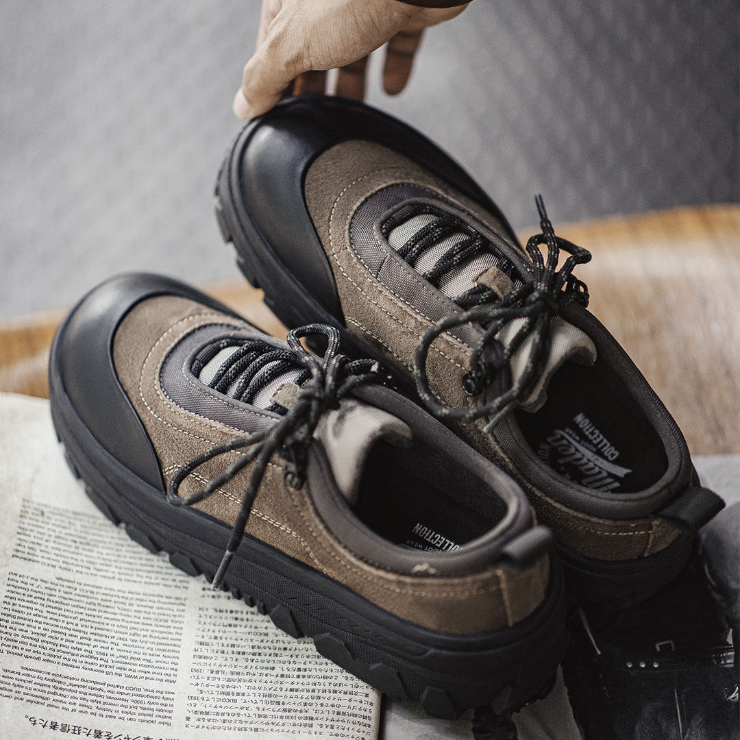 Men's Retro Suede Soft Thick Soled Casual Shoes-RAIIFY