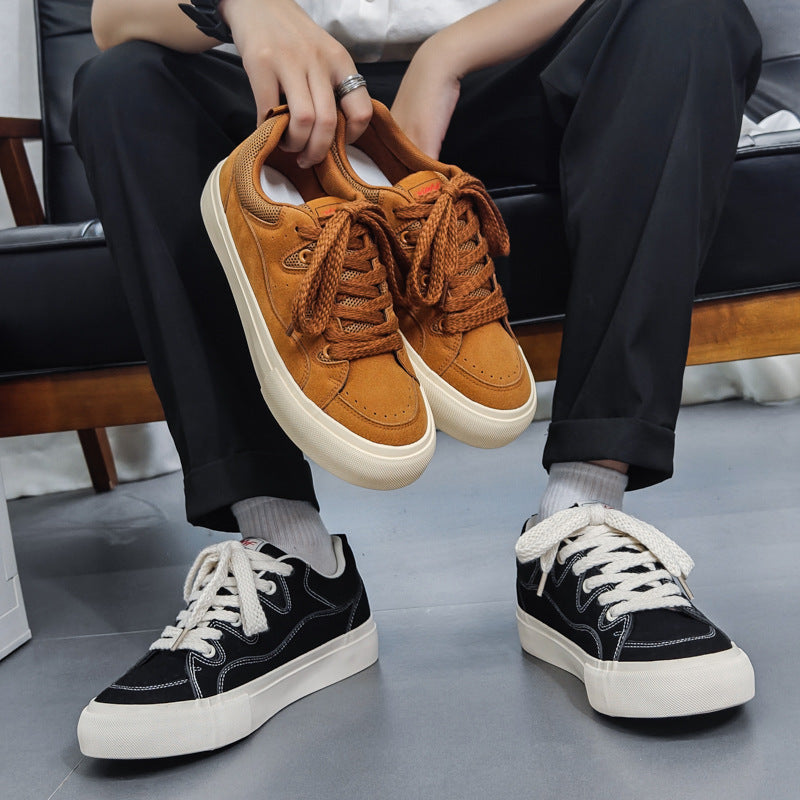 Men Fashion Casual Flat Skate Sneakers-RAIIFY