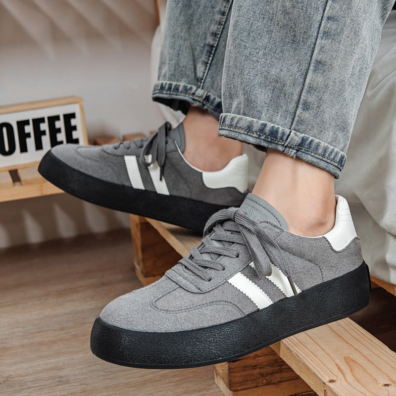 Men Fashion Patchwork Canvas Flat Casual Training Sneakers-RAIIFY