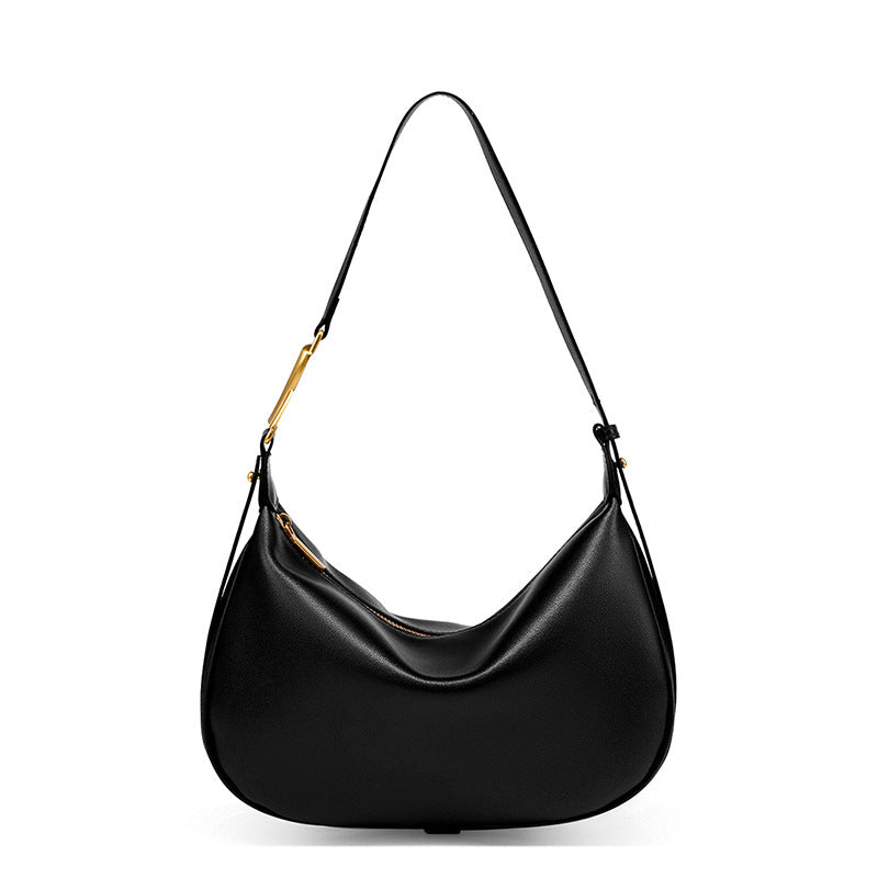 Women Fashion Minimalist Pure Leather Shoulder Bag-RAIIFY