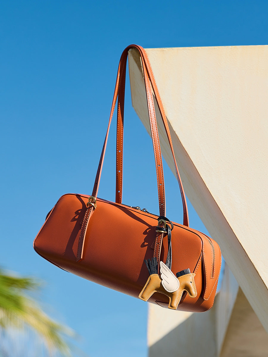 Women’s Fashion Leather Casual Underarm Bag-RAIIFY