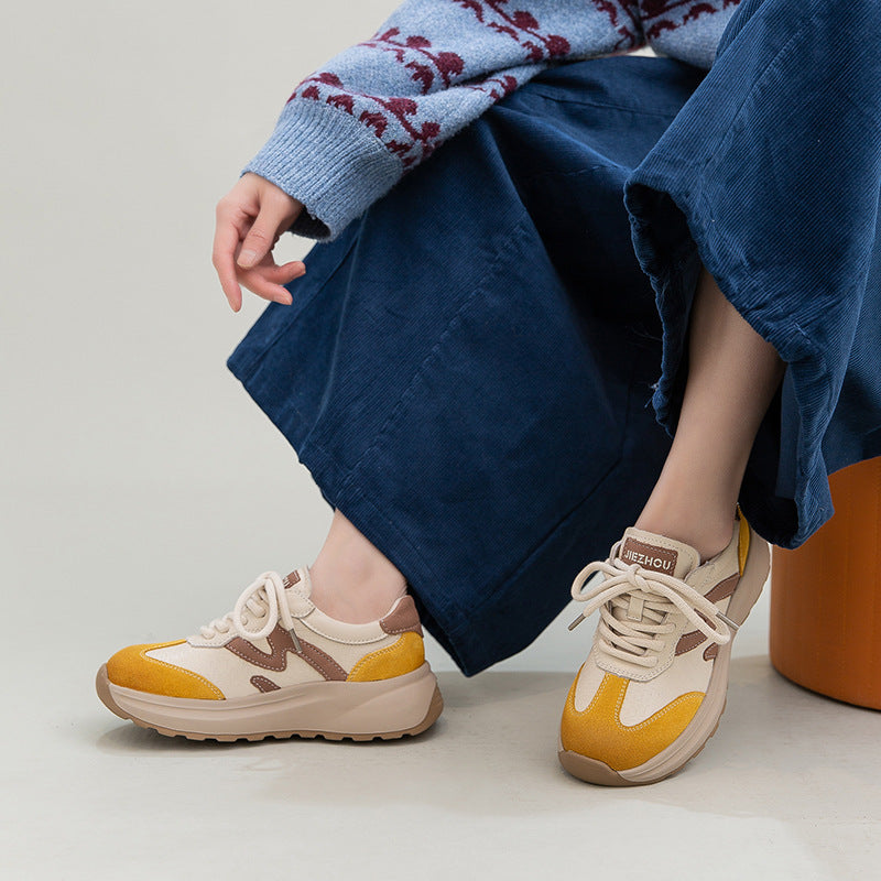 Women's Comfort Fit Genuine Leather Stylish Shoes-RAIIFY