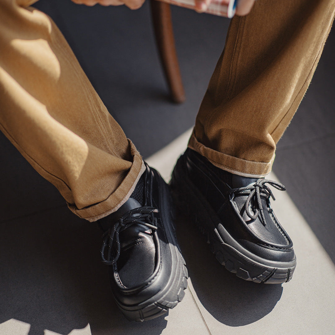 Men's Minimalist Chunky Platform Casual Shoes-RAIIFY