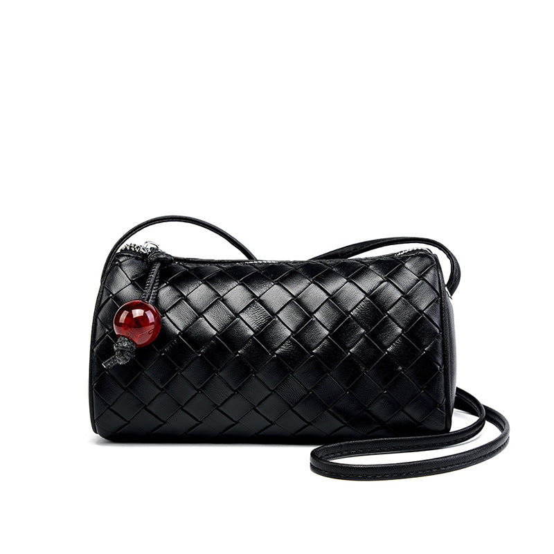 Women Fashion Soft Plaited Leather Cross Body Bag-RAIIFY