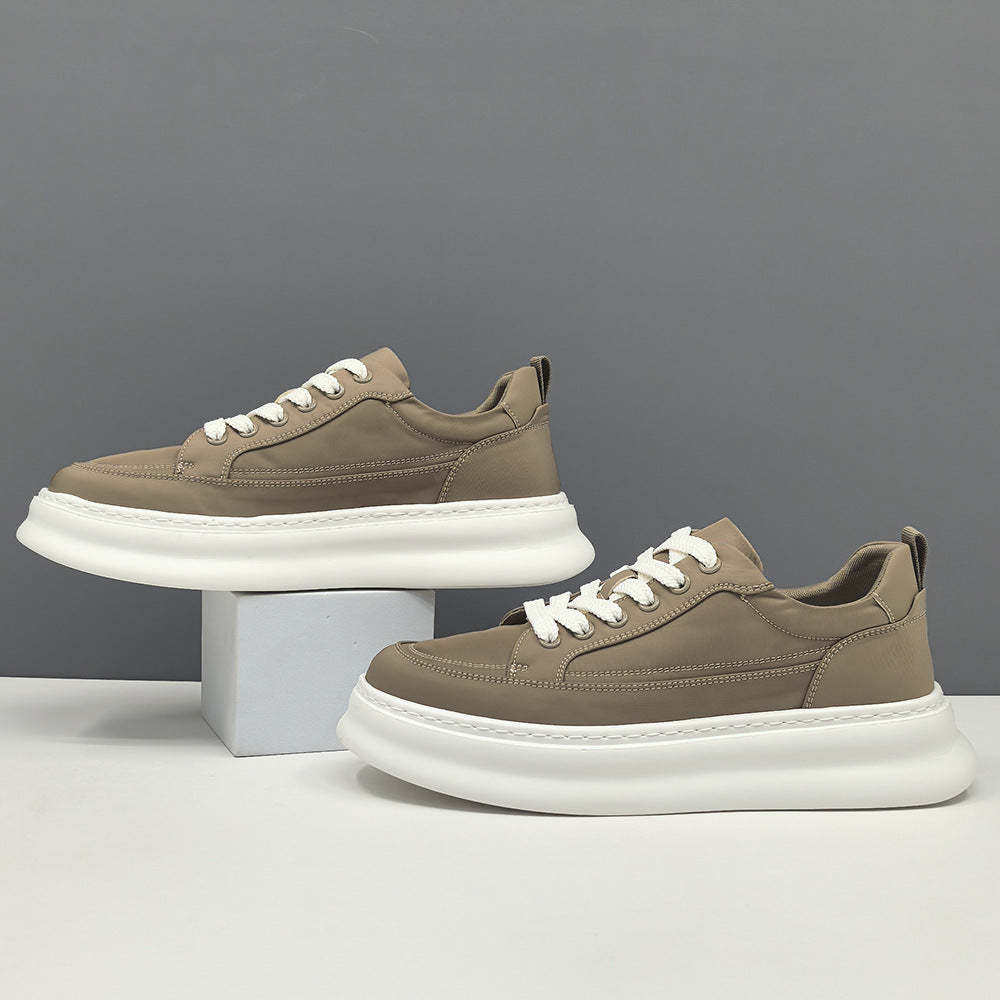 Men Minimalism Plain Canvas Casual Sneakers-RAIIFY