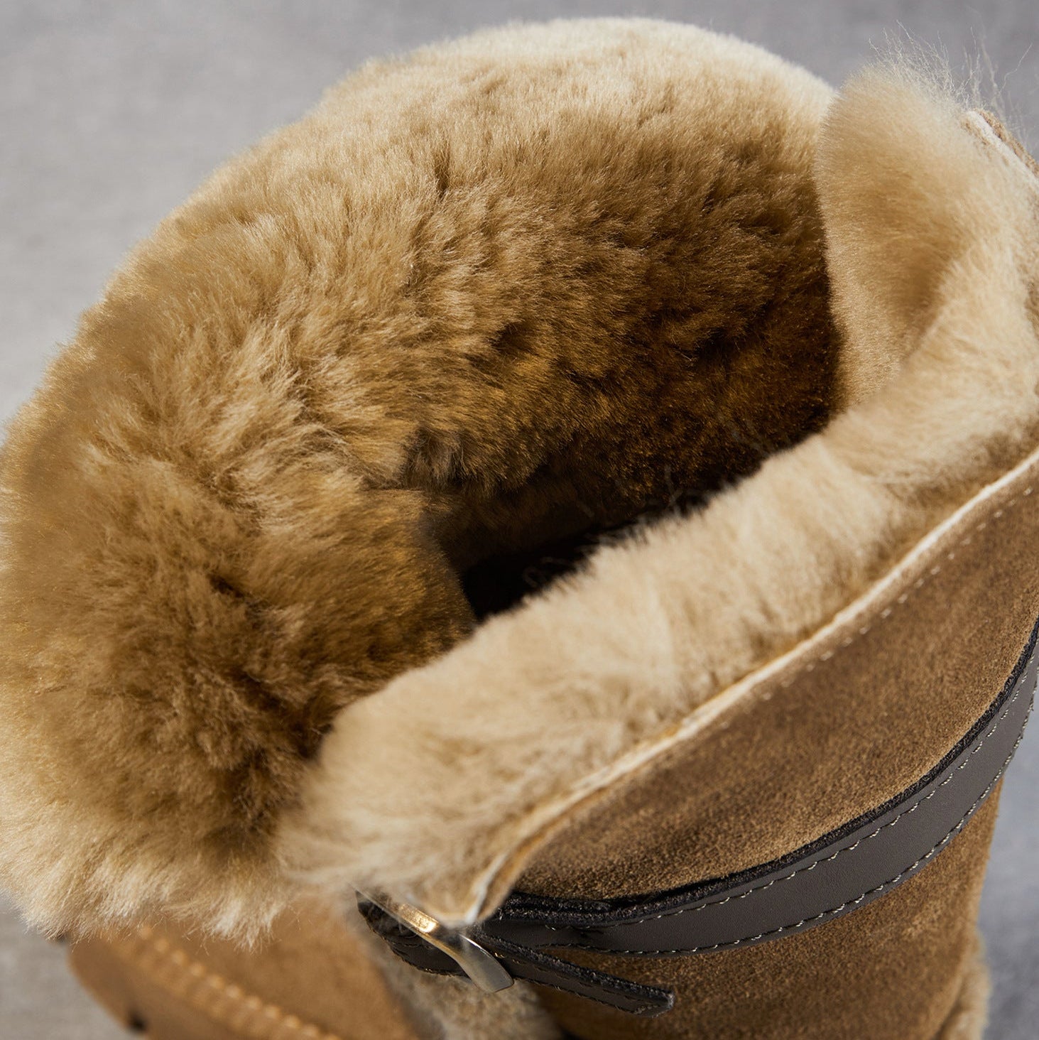 Women's Retro Suede Comfort Mid-Calf Snow Boots-RAIIFY