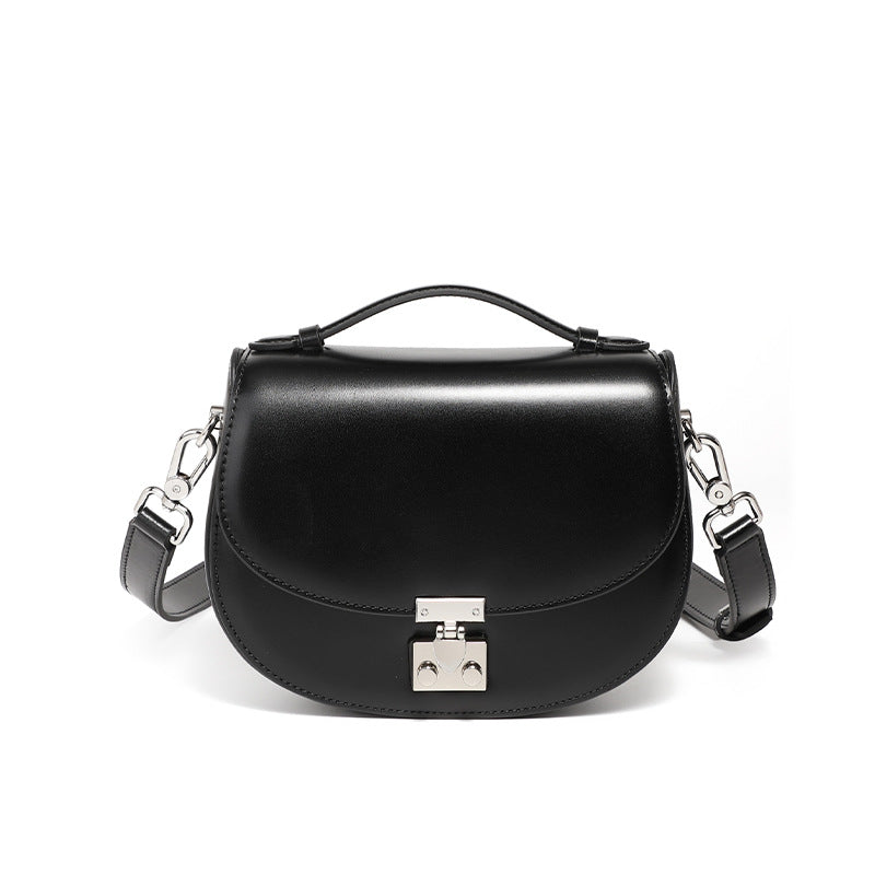 Women Plain Leather Fashion Casual Mini Cross Body Bag-RAIIFY