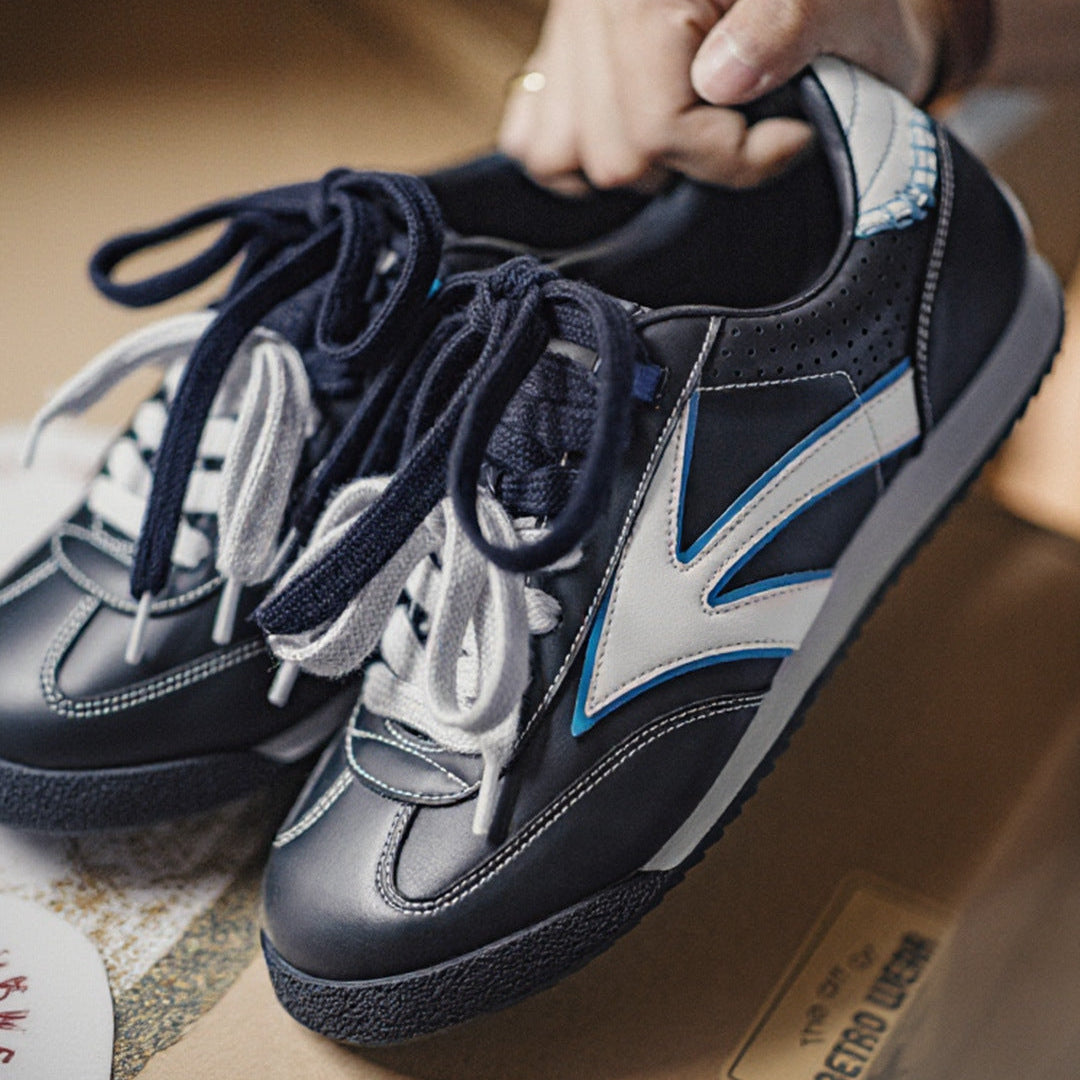 Men's Fashion Two-Strap Flat Casual Sneakers-RAIIFY