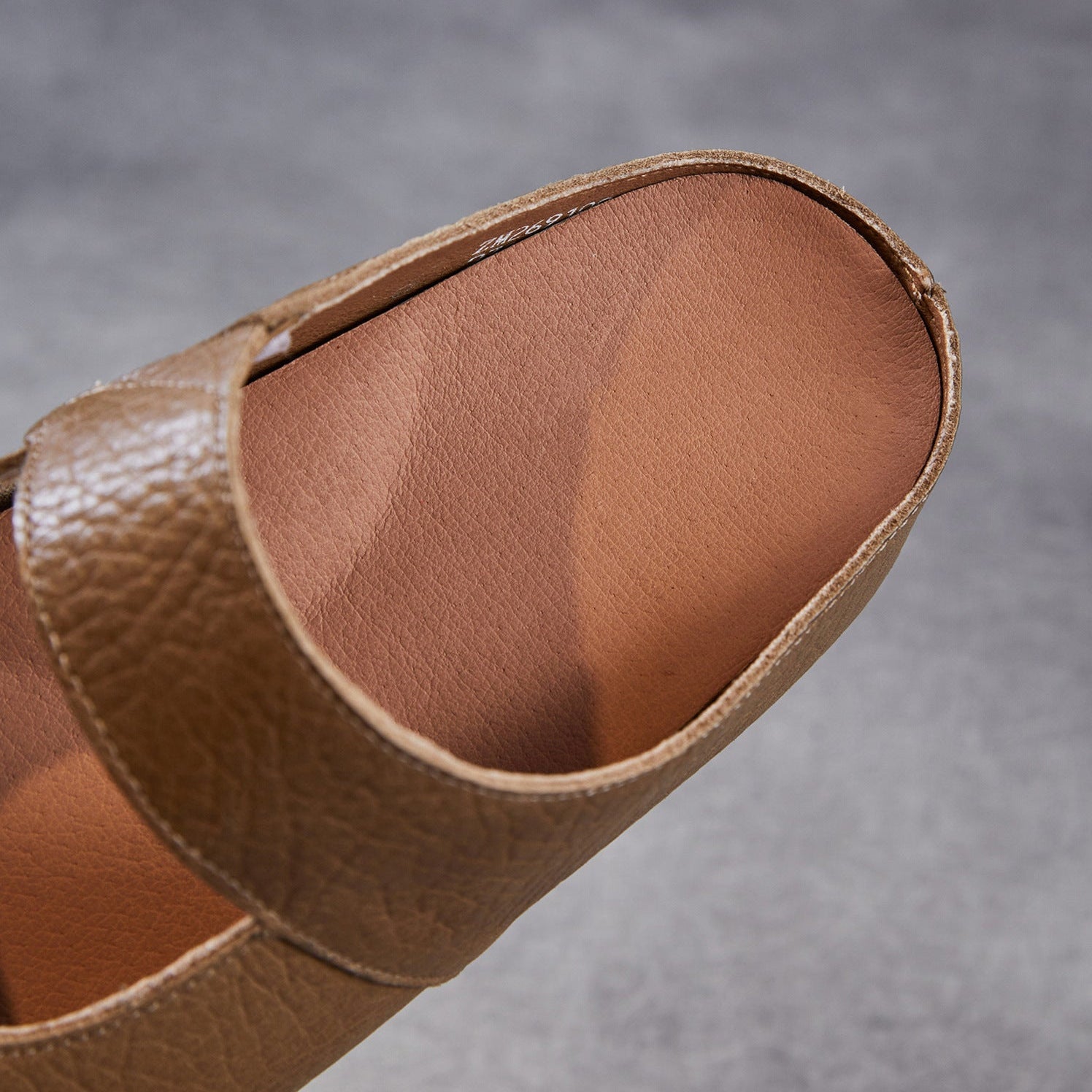 Women's Genuine Leather Slip-On Birkenstock Style Mules-RAIIFY