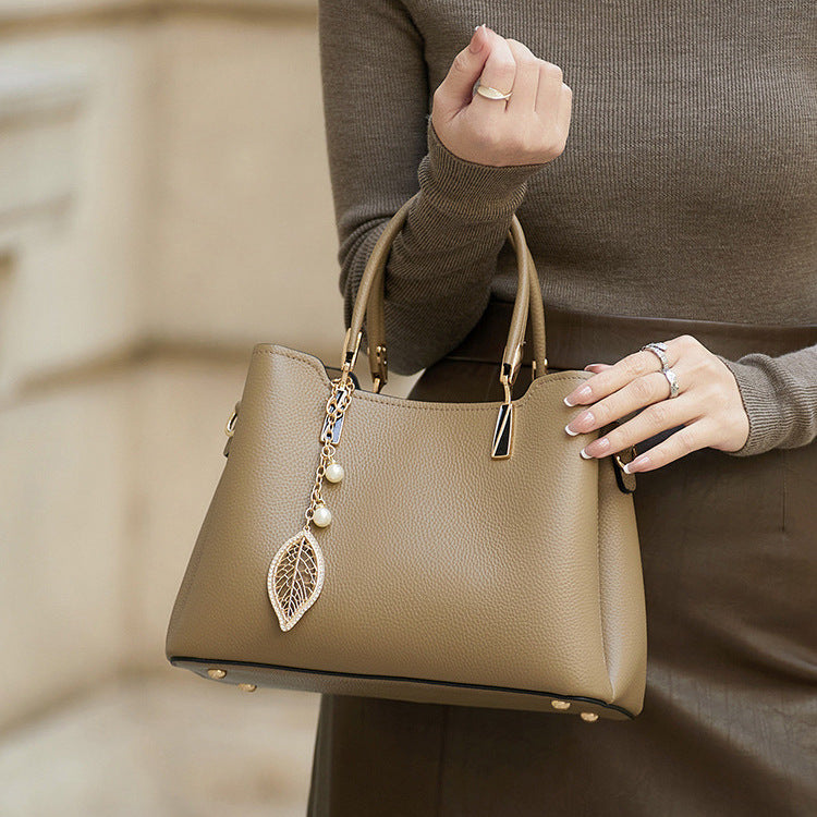 Women Stylish Leather Fashion Shoulder Tote Bag-RAIIFY