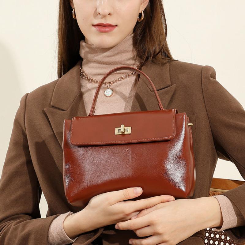 Women Solid Fashion Leather Mini Cross Body Bag Purse-RAIIFY