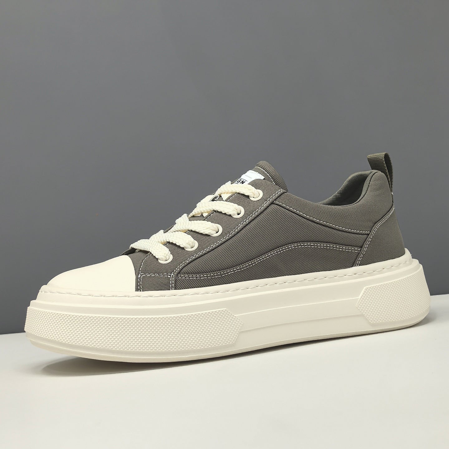 Men's Minimalist Breathable Canvas Flat Casual Shoes-RAIIFY