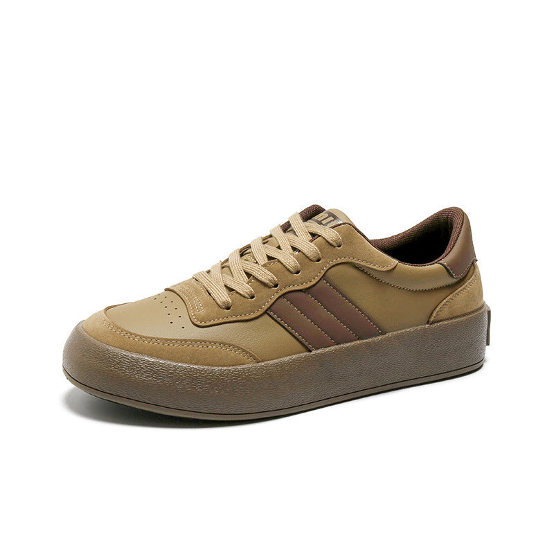 Men Fashion Breathable Leather Casual Sneakers-RAIIFY