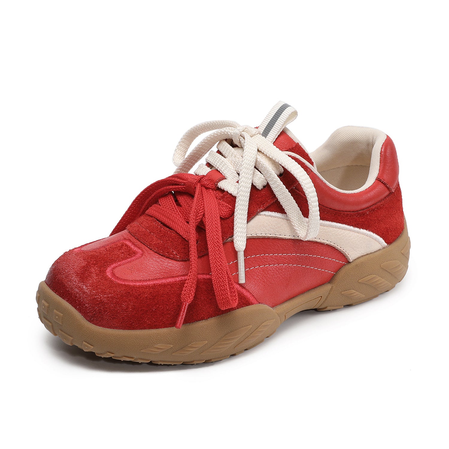 Women's Retro Suede Training Casual Sneakers-RAIIFY