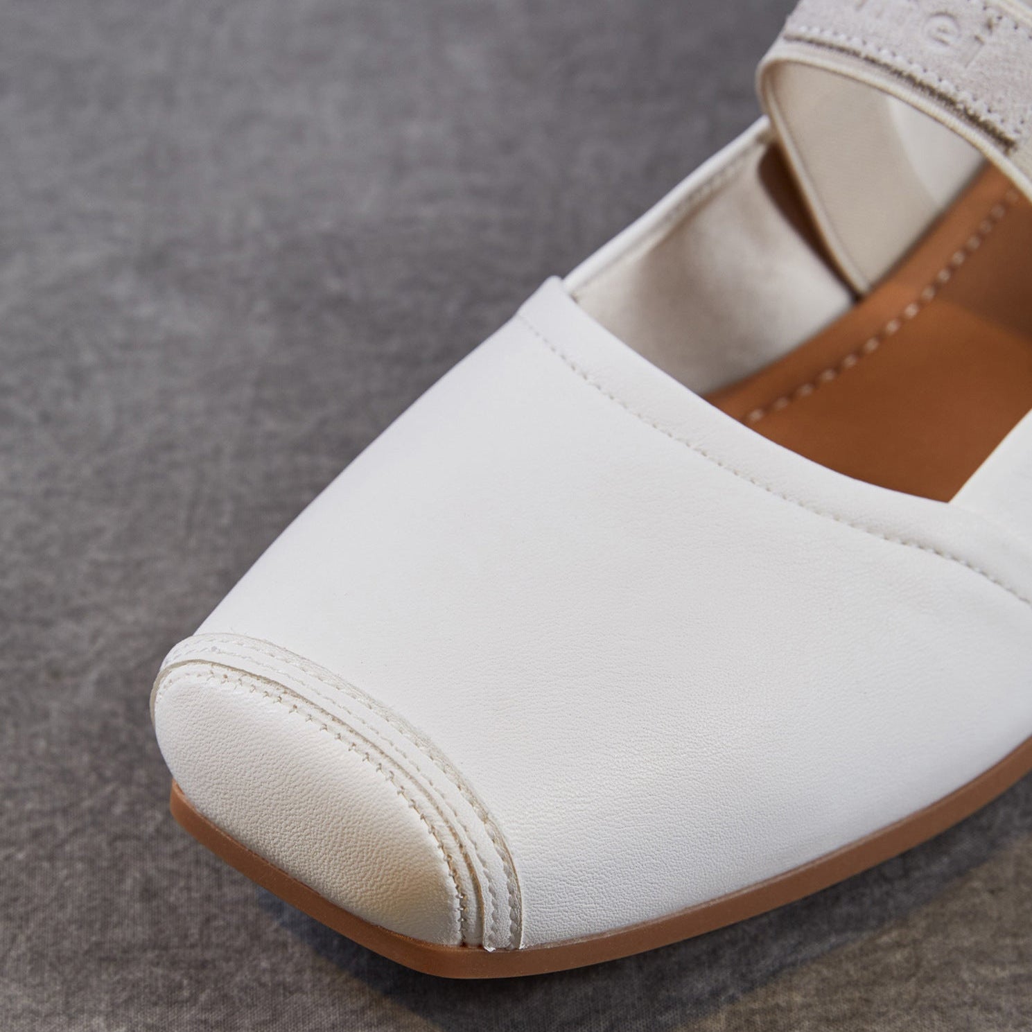 Women's Sustainable Genuine Leather Vintage Flat Shoes-RAIIFY